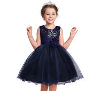 Vestito da danza ragazza abiti da bambina cerimonia elegante abito da ballo in pizzo pieghettato abito da sera in tulle comodo abbigliamento per fotografia principesse