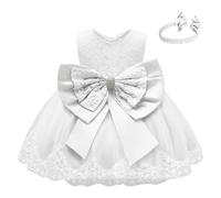 Vestito da danza ragazza abiti da bambina principessa elegante abito da comunionrobe da damigella d'onore pizzo pieghettato abito da sera in Tullerobe comodo abbigliamento per compleanno matrimonio