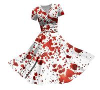 Vestito da Donna Gotico Abbigliamento Medievale retrò Curvy Lungo Abito Carnevale Vittoriano Vestiti Elegante Rinascimentale Halloween Cosplay Feste