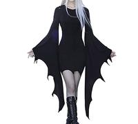 Vestito da donna gotico da strega medievale, aderente, per feste di mercoledì della famiglia Addams, costume per adulti, vintage, Halloween, regina, travestimento Y2k, cosplay, per feste di carnevale