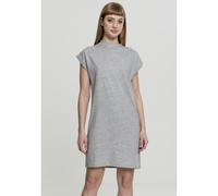 URBAN CLASSICS Vestito Donna a Maniche Corte, Vestito Donna Estivo, Colletto Stretto, Abito Casual Disponibile in Diversi Colori e Taglie XS - 5XL