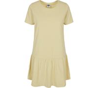 Vestito da donna Urban Classics Valance Tee Jaune M