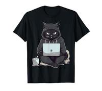 Vestito da Gatti Neri per Gatto Amante dei Gatti Maglietta