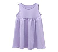 Vestito da pattinatore senza maniche per la festa della scuola, senza maniche, per ragazze, Lilla, 2-3 Jahre