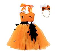 Vestito da Principessa Abito da Principessa in Tulle con Cerchietto e Tutù | Costumi Cosplay Compleanno Ragazze per Natale Pasqua Festa in Maschera Teatro Scuola di Ruolo
