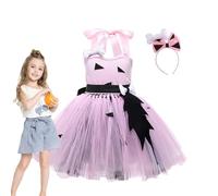 Vestito da Principessa Abito da Principessa in Tulle con Cerchietto e Tutù | Costumi Cosplay Compleanno Ragazze per Natale Pasqua Festa in Maschera Teatro Scuola di Ruolo