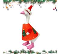 Vestito da scrivania per statue da 17,8 cm, in feltro per piccoli | Abbigliamento d'oca per la decorazione delle vacanze, in casa, in camera da letto, sulla libreria e sul tavolo