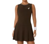 Vestito da tennis da donna Asics Game Dress - black coffee - Marrone (S)