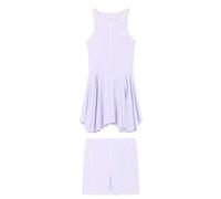 Vestito da tennis da donna EA7 Tennis Jersey - lavender - Viola (S)