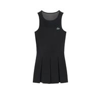 Vestito da tennis da donna Lacoste Dual Fabric Pleated Stretch Tennis - black - Nero (M)