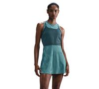 Vestito da tennis da donna Nike Court Dri-Fit Slam Dress - mineral teal/fadded spruce/high voltage - Turchese (XS)
