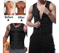 Vestito di Sauna Sudore Della Maglia Shaper Del Corpo Canotta