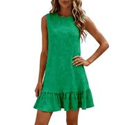 Vestito Donna Elegante,Abiti da Cerimonia,Vestito Donna Elegante,Cerimonia Estivi Abiti da Cerimonia Boho Chic Dresses Casual Plus Size Abbigliamenti alla Moda 2026(01 Green,XXL)