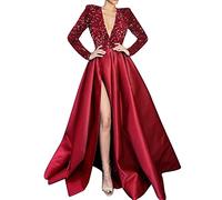 Vestito Donna Elegante Casual Cocktail Party Eleganti Classico Vintage Ruffled Ballo Abiti Confortevole Formale Cerimonia Abito da Donna Grazia Lunghi Dresses Estivi Donna Curvy