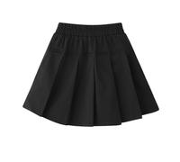 Vestito Elegante Bambina-Gonna A Pieghe per Bambine, con Elastico in Vita, per La Scuola, con Linea Ad A, per Abiti Casual Autunnali per Bambini Piccoli.