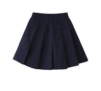 Vestito Elegante Bambina-Gonna A Pieghe per Bambine, con Elastico in Vita, per La Scuola, con Linea Ad A, per Abiti Casual Autunnali per Bambini Piccoli.