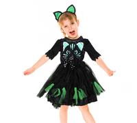 Vestito Gatta Bambina Costume Per Gatto Da Halloween Costumi Bambini