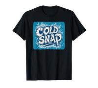 Vestito Grafico Cold Snap per Una Dichiarazione Invernale frizzante Maglietta