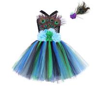 Vestito Halloween Bambina Vestiti per Carnevale Party Cosplay Tutu Strega Costume Zucca Neonato da Scheletro Ragazza la Festa di e
