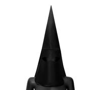 Vestito Halloween Donna Puntelli Cosplay per Copricapo Spaventoso di Halloween a Testa Intera Costume Cosplay del Club della Letteratura Doki Doki(Black.One Size)