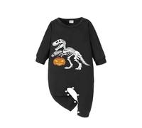 Vestito Halloween Neonato Vestiti Cosplay Bodysuit Suit Pipistrello Bambino Zucca Pagliaccetto Completini Bimbo da Scheletro Body Neonati