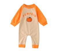 Vestito Halloween Neonato Vestiti Cosplay Pagliaccetto Tutina da pipistrello Costume Zucca Completini Bimbo Scheletro Il Mio Primo di