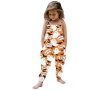 Vestito Halloween Neonato Vestiti Cosplay Tutina Costume Pipistrello Zucca Teschio Stampato Autunno Felpa con Cappuccio Pagliaccetto
