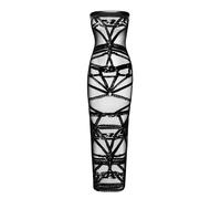 vestito lungo in nero - Taglia XL