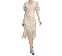 Vestito Lungo Maniche Corte Eleganti Comodi Testimone Seta Pizzo Scivolato Attillati Jeans Aderente Rouches Maglina 60 Sposi Chiusura Andare taffetà Beneficenza Bohémien Pranzo