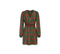 Vestito lungo ONLY da donna, codice15284372, 100% Poliestere, colore verde.