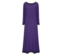 Vestito Medievale Donna Elegante retrò Vestiti con Abito Gotico Casual a Maniche Lunghe Palazzo Rinascimentale Vestito Lungo Gotico Stile Rinascimento per Carnevale Feste Halloween