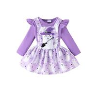 Vestito Mercoledì Bambina,Costume de Vampiressa Bambina Abito di Halloween per Ragazze Streghe Costume Deguisement Bebe Robe Princesse Festa, Cosplay, Carnevale