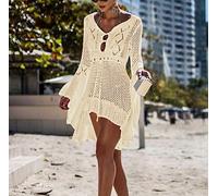 Vestito Mini Copricostume Mare Donna Woman Beach Dress Cover Up COV0064