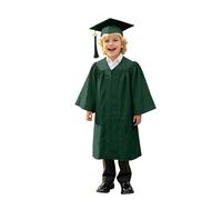 Vestito multicolore con cappello, look allegro per saggi e cerimonie.