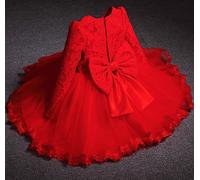 Vestito Natale Cerimonia Battesimo Feste Bambina Party Christmas Dress CDR067