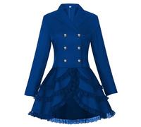 Vestito Palazzo Donna, Vestiti di Carnevale Donna Principessa Medievale Rinascimentale Abiti Vittoriano Stile Gotico da Palazzo Vestito Lungo Costume Medioevo Donna per Carnevale Feste