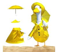Vestito per anatre da portico, per anatre da giardino, costume cosplay resistente alle intemperie, decorazione esterna in stile festivo per matrimoni, feste in giardino ed eventi a tema