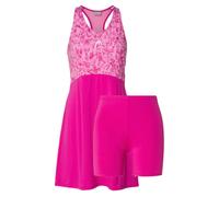 Vestito per ragazze Head Girls Spirit Dress - print vision/vivid pink - Multicolore, Rosa (176 cm)