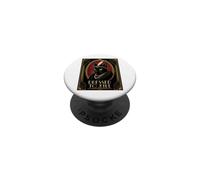 Vestito per uccidere Art Deco gatto nero PopSockets PopGrip Adesivo