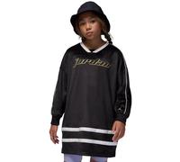 VESTITO RAGAZZE JORDAN 45F334 023 VELLUTO NERO