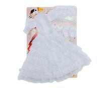 Vestito religioso Santera Dea Obatala Bianco per bambola collezione Sintra, Simona, Mari's, Pepa's o Naia 41 cm. Prodotto in Spagna da Folk Crafts.