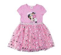 Vestito Singolo Pullover Bambina Minnie per Uso Quotidiano - Vestito Singolo Pullover Ragazza con Disegno Divertente e Facile da Abbinare, Rosa, 4 Anni