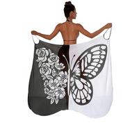 Vestito Spiaggia Abito Copricostume Donna Mare Cover Up Lungo Beachwear Donna Abiti Vestiti da Spiaggia Beach Dress Copribikini Copri Costumi Bikini Copricostumi da Bagno Mare Donna Cover ups M