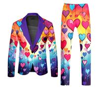 Vestito Testimone Nozze Tuta Completa Uomo Firmata Abito Doppiopetto Cerimonia Tuta Uomo Calda Tuta da Uomo Cotone Abito Uomo Moderno Abito Uomo Gessato Abiti da Testimone di Nozze Tuta Uomo