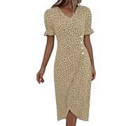 Vestito Tubino Corto Eleganti Completo Semplice Mezza della Colorato Uncinetto Over Asimmetrico Raffinati Svasati Pomeriggio Le Dorato Italiani Noleggio Promessa Musulmano Signore