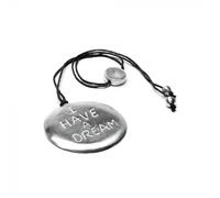 VESTOPAZZO ALLUMINIO COLLANA PENDENTE I HAVE A DREAM