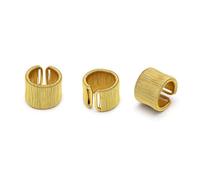 Vestopazzo Bigiotteria Collezione Donna, Anello Multifili, Chiusura Regolabile, Ottone Dorato non Trattato Lucidato a Mano, Nickel tested, DD15094
