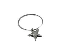 Vestopazzo BRACCIALE RIGIDO CON CHARM STELLA MARINA IN ALLUMINIO 100% RICICLATO