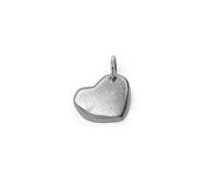 Vestopazzo BRACCIALE RIGIDO CON CIONDOLO CUORE - IN ALLUMINIO RICICLATO NICKEL TESTED