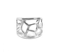 Vestopazzo BRACCIALE RIGIDO FASCIA APERTA TRAFORATO.REALIZZATO A MANO IN ALLUMINIO 100% RICICLATO.NICKEL TESTED.MISURA REGOLABILE AL00125